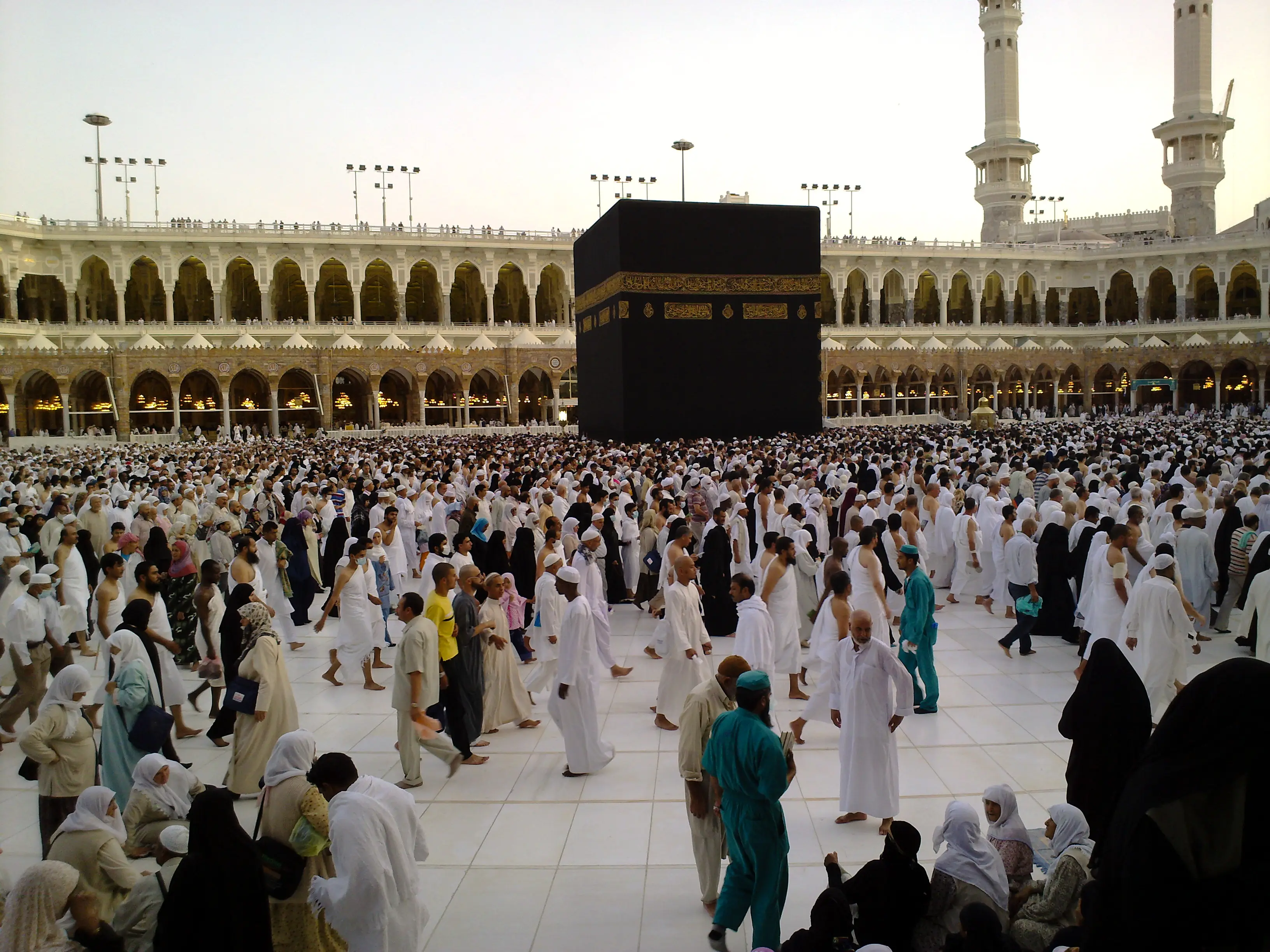 Pilgrims around the Kaaba